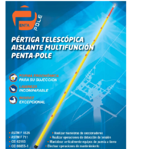 Pertigas telescópica 7 secciones Fameca