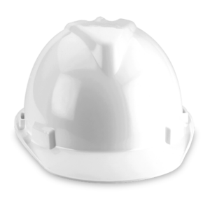 Casco tipo visera MPC 221  Dieléctrico Blanco con Arnés de 4 puntas, Masprot