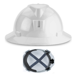 Casco Ala Ancha Blanco MPC-251 Luminer con Arnés