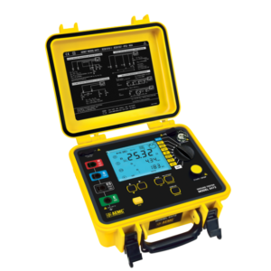 Telurómetro digital  para medir Resistencia de la malla Mod 6472 con Kit 300 pies #2135.53, AEMC