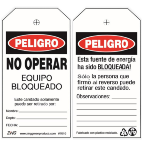 Tarjeta de seguridad LT03  set x 10 unidad