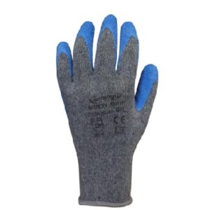 Guante Activex Multigrip Multiflex Algodon/Latex Gris/Azul