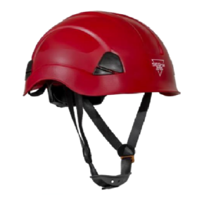 Casco de seguridad para trabajos en altura YAKO color Rojo