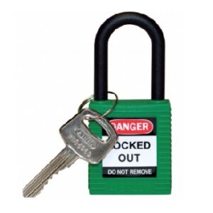 Candado aislante verde – 74/40 HB38 KD con 1 Llave, Abus