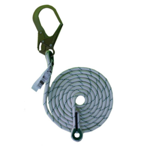 Mensajero perlón trenzado 13mm x 25 mts mosquetón grande