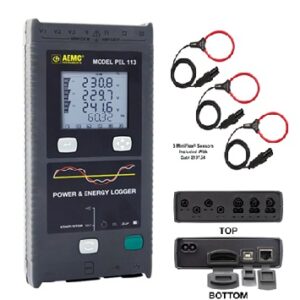 Registrador Trifásico de Potencia y Energía Modelo PEL 113 Marca AEMC