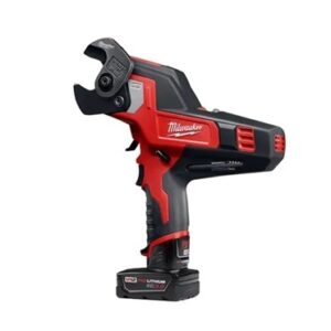 Herramienta Cortacable a Bateria  600 MCM Cu/Al  Milwaukee  2 Vel ,  Bateria M12 (2472-21XC)