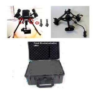 Accesorios para Integracion de Cámara Efecto Corona para Dron  Mod Microm HD, Ofil