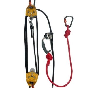 Kit de rescate en altura 150 mts tipo Levo M3
