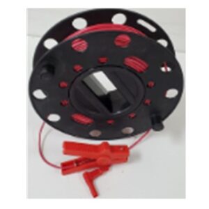 Carrete  con  Cable 50 mts Color Rojo  para equipo EM 4058 y MTD 20 KWr