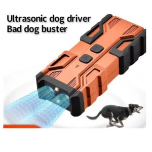 Ahuyentador de Perros, con USB y Luz ( 23 a 30 Khz ) Naranjo
