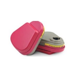 Filtros mixtos , plasticos para Gases Vapores y Particulas mod MGV/MHE-500 marca Masprot