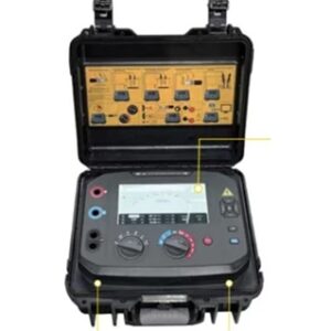 Medidor de Aislación Analogo/Digital Programable 10 KV Modelo D 1110, ELECGENE