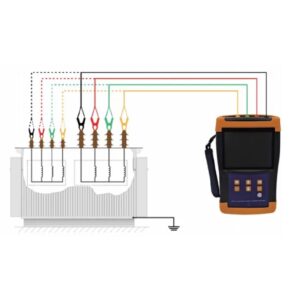 Medidor de resistencia de 3 devanados del transformador mod HDRT-310  ELECGENE